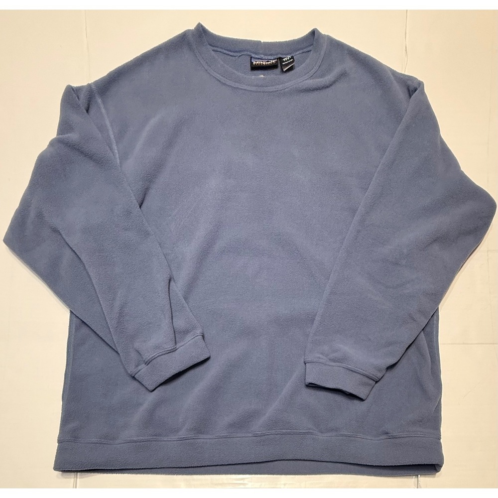 Patagonia Synchilla Fleece Crewneck Sweatshirt XL Blue Grey Made in USA Vintage